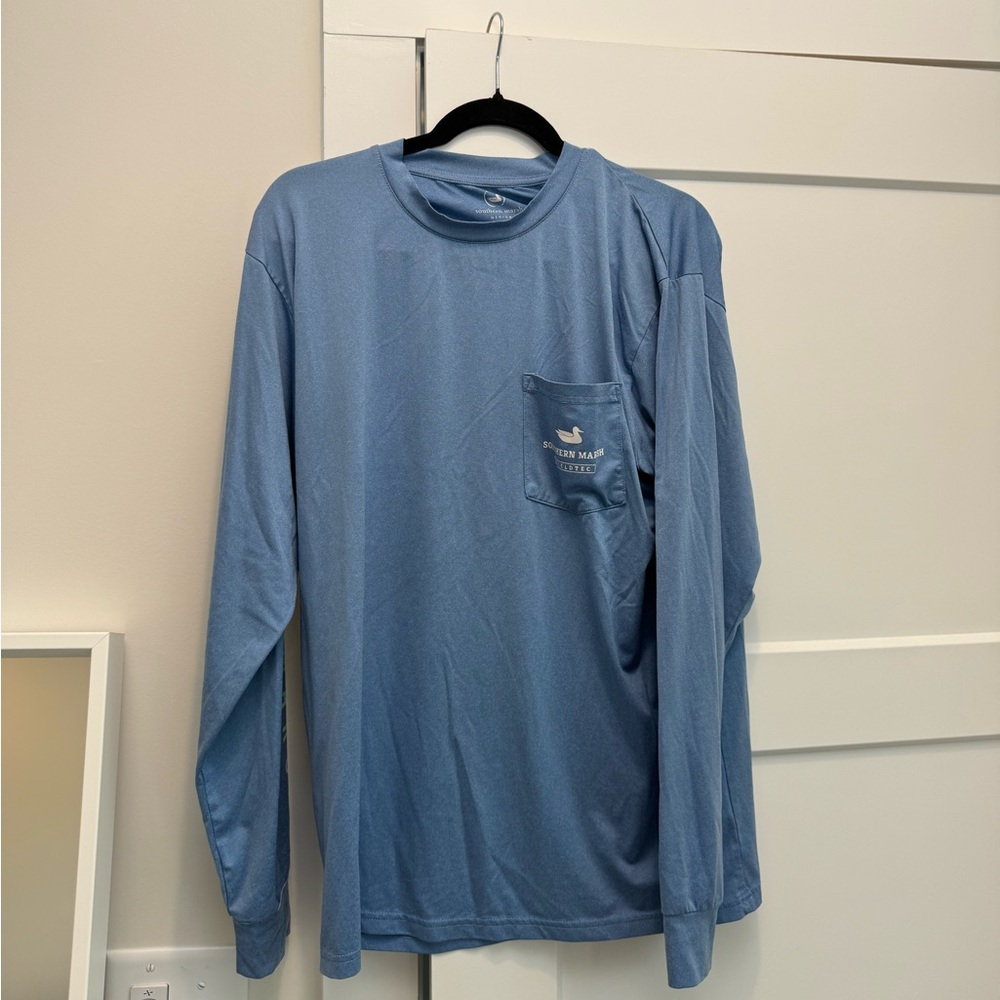 Southern Marsh Fieldtec Longsleeve Medium in Blue